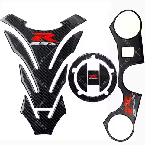 5D Carbon Suzuki Stickers Motorcycle Tank Decals Gsxr600 750 1000 1300 K3 K4 K5 K6 K7 K8 K9