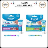 DERMAL THERAPY LIP BALM 10G (BERRY/MINT)