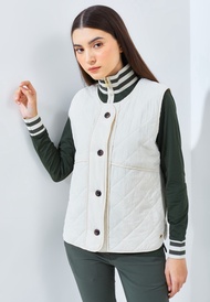 Jack Nicklaus Chij Premium Vest ladies Ice Stone