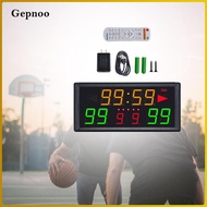 Gepnoo Digital Scoreboard Badminton 10M to 15M Control Distance Professional 98ft Visual Distance Sc