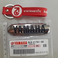 3LS 3LS2178100 LOGO Emblem Chrome YAMAHA Rear Mount SR400 ROAD STAR XV1600 XV1700 Genuine 3LS-21781-