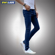 OWLLADE Skinny Jeans Men 802 in Blue Stretchable C03 2T