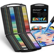 ENMY 80 Color Set Direct Liquid Acrylic Marker Illustration Marker Water-based Brush Pen Art Marker 