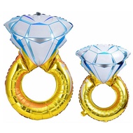 DIAMOND RING FOIL BALLOON Diamond Gem Ring Ring