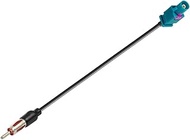 POBADY 1PCS Fakra Z Plug to DIN Plug Adapter Cable Fakra Z Adapter Car Radio TV GPS Fakra DIN Plug P