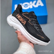 HOKA Clifton 10 size 36-47 Men and women Professional cushioning running shoes,Large size sneakers V