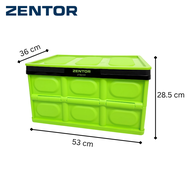 Zentor กล่องเก็บของพับได้ ที่เก็บของแบบพับ พลาสติกPP แข็งแรง พกพาสะดวก ประหยัดพื้นที่ Storage Box