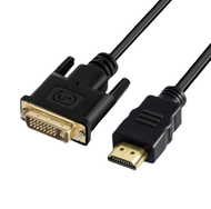 全城熱賣 - HDMI轉dvi線24+1公對公 銅包鋼 DVI TO HDMI（5m 銅包鋼）