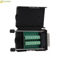 LONTIME 15 Pin Breakout Board, DB15 Male Connector DB15 Connector, Module with  Solderless 15 Pin Br
