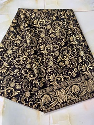 kain batik prada gold/kain batik pekalongan/kain batik murah/bahan kain meteran/bahan batik motif te