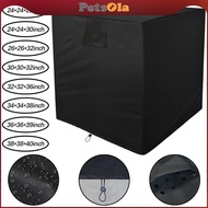 [PETSOLA] Air Conditioner Cover Outdoor, Outside Unit Cover Blk Dust Water Cover Outdoor