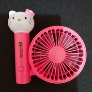 Hello kitty 凱蒂貓 隨身小電扇 手持扇 隨身風扇 攜帶型 手拿電扇 小夜燈 sanrio 三麗鷗