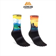 Aonijie E4843 Running Toe Socks - Running Cycling Sports Socks