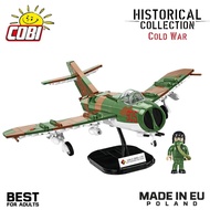 COBI MIG17 Mig-17F  Lim-5 East Germany  Vintage Jet Model Building Bricks Historical Collections 1:4