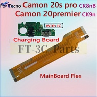 Fast Charging board For Tecno Camon 20s pro CK8nB Camon 20premier CK9n USB Dock Charging Port Charge