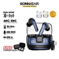 SonicGear TWS XP2 ANC TWS Earbuds Dual Mode Bluetooth Wireless 34 Hour Playtime