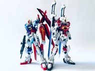 Bandai RG 模型 1/144 Seed Destiny Force Impulse Gundam 脈衝高達 & Sword Impulse Gundam 重劍脈衝高達 (已砌好)