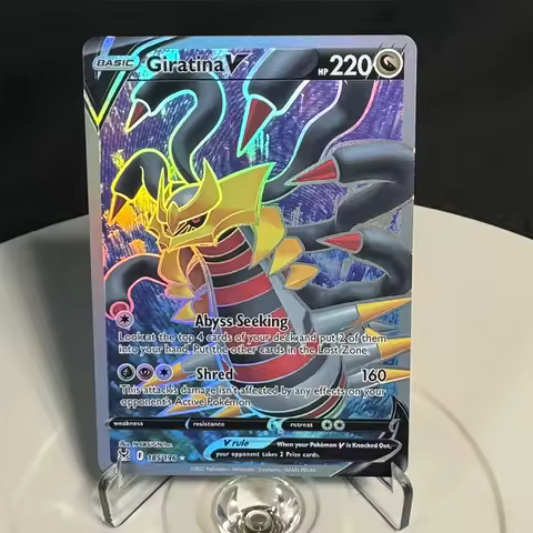 PTCG/PKM Cards 1st Set Foil Cards Lost Origin Series Giratina Card Proxy Cards Christmas Present Col