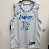 NBA NIKE 湖人隊17號SCHRODER-L球衣 全新 適合180-185cm,75-85kg
