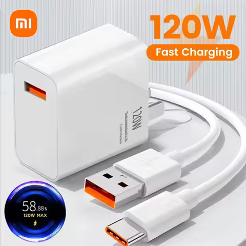 120W Original Xiaomi charger fast charging, supercharging EU US wall supercharging adapter 120W Gan 