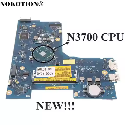 NOKOTION NEW AAL14 LA-C571P For Dell 15 5000 5452 5552 Laptop Motherboard CN-0F77J1 0F77J1 F77J1 Wit