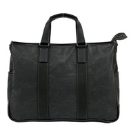 ete Iketei LOQ Business Bag Briefcase gray dark leather black Direct from Japan Secondhand