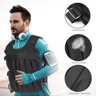 3/15/35kg Weighted Vest Adjustable Workout Weight Jacket Workout Equipment for Boxing Training Worko