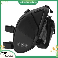 Bike Seat Bag Water Bottle Holder Bag Waterproof Reflective 2L Bicycle Saddle Bag