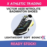 [READY STOCK]VICTOR HIGH END BADMINTON SHOES A830NL /A830 Nitrolite victor a830nl