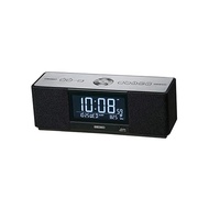 Seiko Watch Alarm Clock Multi Sound Clock Speaker Radio Listening Alarm Digital Bluetooth Black SS501K SEIKO