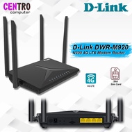 D-Link DWR-M920 N300 4G LTE Modem Router Dlink DWR M920