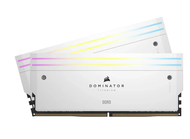 RAM CORSAIR 32GB (16GBx2) DDR5 6400MHz RAM (หน่วยความจำ) CORSAIR DOMINATOR TITANIUM RGB DDR5 (INTEL XMP) (WHITE) (CMP32GX5M2B6400C32W)