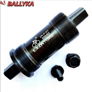 BALLYKA Square Taper Bottom Bracket Closed Bearing  68MM Threaded BB 113mm 118mm
