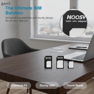 (gazi2) 5Pcs Sim Card Adapter Kit 4 In 1 Nano Micro Sim Converter Card Sleeve Universal Phone Sim Ca