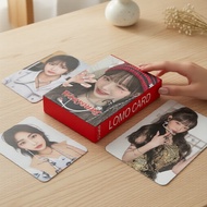 LINXX 55-Piece IVE WonYoung Lomo Photo Card Set, Kpop Postcards Series Set Kad Foto LINXX 55 Keping 