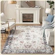 Istana 6x9 Area Rugs - Multi Colors Rugs for Living Room - Luxurious Silk's Soft Touch Living Room R