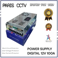 12v 100a switching power supply pureTrafo 12V 100A ADAPTOR with FAN BOX biru
