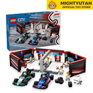 LEGO City 60444 F1 Garage & Mercedes-AMG & Alpine Cars