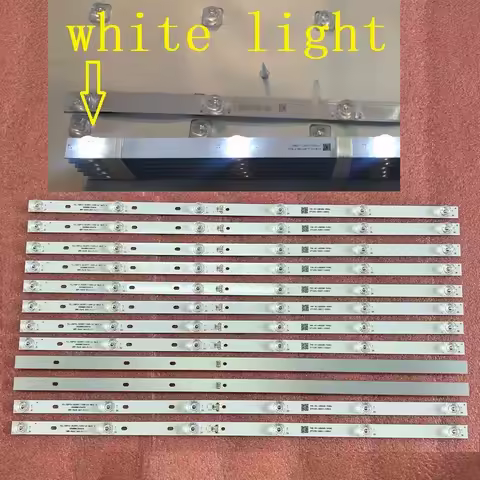12pcs/set LED Strip 6LED For TCL 55C715 55C717 55C716 55C78 TCL-55P10-3030FC-12X6-LX20200106 YHF-4C-