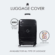 Mika | Transparent MIKA SUITcase COVER LUGGAGE COVER AMERICAN TOURISTER SQUASEM EXPAND SUITcase CABI