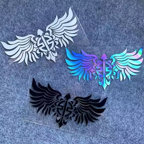 Suitable for Kawasaki Motorcycle Front Windshield Wing Logo Decal Ninja NINJA400 H2 H2SX Waterproof 