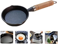 Cast iron Pan Pan nonstick Pan nonstick omelette skillet wooden handle 10.5cm