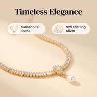 Ladies Diamond Necklace-High-End Necklace, Ladies, Full Diamond, with GRA Certificate, Necklace