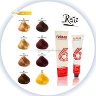 Rene Hair Color Dye Gold 0/33 3/3 4/3 5/3 6/3 7/3 8/3 9/3 100ml