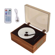 ALLOYSEED | CD Player Rechargeable Wireless Bluetooth 5.0 Speaker Portable Home Music Player Support