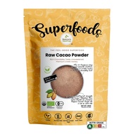 Nature's Superfoods Organic Raw Cacao Powder (250g) Vegan, Gluten Free, Low GI, Non-GMO, No added su