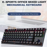 Import Keyboard Mekanikal Gaming, Keyboard Mekanikal Kabel USB Dengan