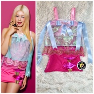 BABYGAGA Katseye ️ Cut The Set Pinky Up Dance Costume Cove Cover Kpop Outfit