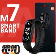 2022 New M7 Smart watch Women Men's Blood Pressure Monitor Sports Fitness Bracelet Smartband Bluetoo