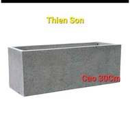 Grindstone Rectangular Pot 100×30×30Cm Rectangular Plant Pot